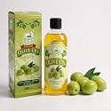 LAXMI ORGANIC Virgin Olive Oil 200ml | Cold Pressed Jaitun Ka Tel | 100% Pure &amp; Natural Edible Olive Oil for Cooking, Salad Dressing &amp; Light Frying | Multipurpose Oil for Hair, Skin &amp; Baby Massage