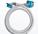 LAXMI SPARE 4 mtr Inlet pipe/Water Hose Pipe Suitable for Fully Automatic Front and Top Load 20 mm Plumbing Pipe (Acrylonitrile Butadiene Styrene(ABS), Polyvinyl Chloride(PVC))