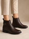 Layasa New Fashion Comfort Chelsea Brown Boot