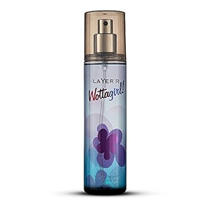 layer39r shot wottagirl mystic island body spray 135 ml pack of 2 peach women