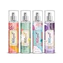 Layer'r Wottagirl Body Splash (Spray) For Women, 135ml (Pack Of 4)