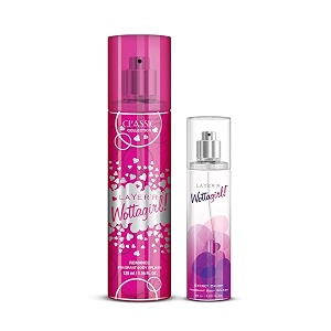 layer39r wottagirl classic romance amp secret crush body mist 135ml amp 60ml