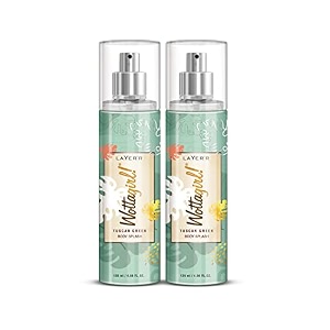 layer39r wottagirl tuscan green body mist for women 135ml pack of 2
