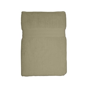 layers cotton plus 100 cotton bath towel - bath towel for pool gym amp spa - lightweight highly absorbent breathable amp machine washable - 480 gsm - size standard - color biscuit pack of 1