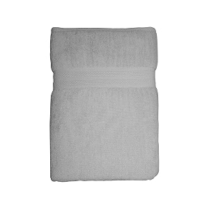 layers 100 cotton bath towel 480 gsm - quick drying cotton towel - highly absorbent bathroom towels for shower - bath towels for home hotel spa gym pool amp more - ash grey