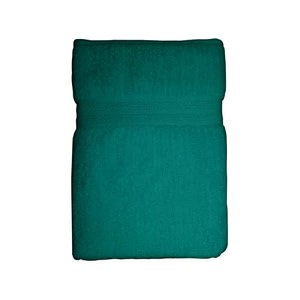layers cotton plus 100 cotton premium bath towel - bath towel for pool gym amp spa - lightweight - 480 gsm - size standard - color ramar green pack of 1