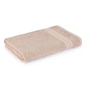 Layers Home Easy 100% Cotton 450 GSM Bath Towel - Moonlight (Beige) (Pack of 1)