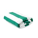 Layers Miami Teal Cabana Stripes Pool Towel 550 GSM XL Size Beach Towel - Pack of 1 Bath Towels for Home, Hotel, Spa, Gym, Pool & More (90 x 180 cm)
