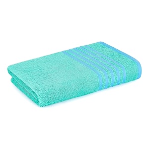 layers tuscany 100 cotton 380 gsm bath towel - sea green - pack of 1 for menwomen soft highly absorbent towels 70 x 150 cm