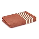 Layers 100% Cotton Bath Towel 380 GSM - Quick Drying Cotton Towel - Highly Absorbent Bathroom Towels for Shower - Bath Towels for Home, Hotel, Spa, Gym, Pool &amp; More - Grey