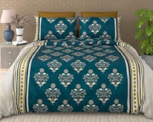 laying style cotton double king sized bedding set