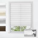 LazBlinds Custom Size No Drill Cordless Cellular Shades, White