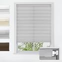 LazBlinds No Drill Cordless Cellular Shades, 24" W x 64" H, Grey