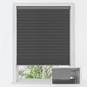 LazBlinds No Drill Cordless Cellular Shades, 47" W x 64" H, Black