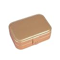 Lazer Mini Jewelry Travel Display Box for Small Necklaces, PU Leather
