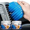 LAZI (200 gm X Pack of 2) Multipurpose Car AC Vent Interior Dust Cleaning Gel Jelly Detailing Putty Cleaner Kit Universal Car Interior, Keyboard, PC, Laptop, Electronic Gadget Cleaning Kit
