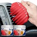LAZI (200gm Pack of 2) Multipurpose Car Ac Vent Dashboard Interior Dust Dirt Cleaner Sticky Jelly Putty Kit for Vehicle Interior Keyboard PC Laptop Electronic Gadgets appliances Reusable Cleaning Gel