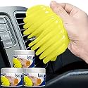 LAZI(200gm X Pack of 3) Multipurpose Car Ac Vent Dashboard Interior Dust Dirt Cleaner Sticky Jelly Putty Kit for Vehicle Interior Keyboard PC Laptop Electronic Gadgets appliances Reusable Cleaning Gel