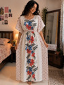 Lazo Women Nightdress White