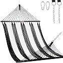 Lazy Daze 2 Person Caribbean Rope Hammock, Handwoven Double Hammock