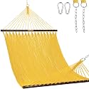 Lazy Daze 2 Person Caribbean Rope Hammock, Handwoven Double Hammock