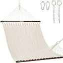 Lazy Daze 2 Person Caribbean Rope Hammock, Handwoven Double Hammock