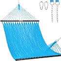 Lazy Daze 2 Person Caribbean Rope Hammock, Handwoven Double Hammock
