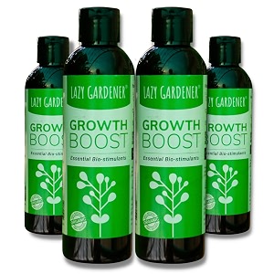 lazy gardener growth boost liquid fertilizer  liquid fertilizer for home garden plants  growth booster for home gardening plantflowering plants 800 ml
