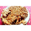 Lazy Shoppy® Peanut Chikki Flakes | Crushed Peanut Chikki | Indian Sweets Chikki (150 Grams)
