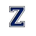 Lazychunks® Assorted Funky Iron on Patches for Enhance the Beauty of Clothes (Tshirt,Caps,Bags) Blue Alphabet Letters
