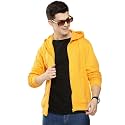 LAZYCHUNKS Regular Fit Men39s Solid Fleece Hoodie