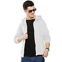 LAZYCHUNKS Regular Fit Men39s Solid Fleece Hoodie