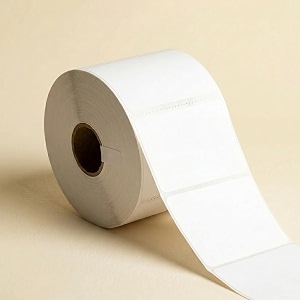lazywindow direct thermal labels 75x50mm top coated sticker roll
