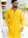 Lazzly Men Printed, Chikan Embroidery Straight Kurta