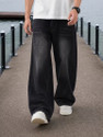 Lazzy studio Men Wide Leg High Rise