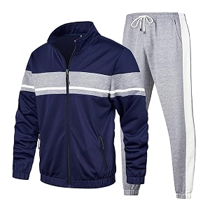 lbl leading the better life men39s sweat suit 2 piece outfit casual contrast sports jogging tracksuits set