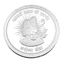 LBV Shri Ram Coin | 999 Pure BIS Hallmark | With Gangajal &amp; Ayodhya Ram Janm Bhoomi Mitti in Gift Box for Pooja, Festivals, Corporate, Birthday Gift Items