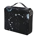 120 Slots Colored Pencil Case Organizer, 3 Layer Bag