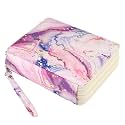 120 Slots Colored Pencil Case Organizer, 3 Layer Bag