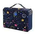200 Slots Colored Pencil Case Organizer, 4 Layer Bag