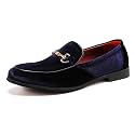 LCQL Men's Luxury Velvet Penny Loafer Shoes Noble Slip-on Suede Loafers Smoking Slippers Plus Size 7-13