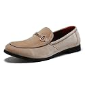 LCQL Men's Luxury Velvet Penny Loafer Shoes Noble Slip-on Suede Loafers Smoking Slippers Plus Size 7-13