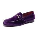 LCQL Men's Luxury Velvet Penny Loafer Shoes Noble Slip-on Suede Loafers Smoking Slippers Plus Size 7-13