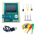 LCR-TC3 Multi Function Transistor Tester Diode Triode Capacitor Resistor LCD Display Test Meter, white.