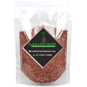 ldf flax seeds 500gms -fibre rich raw unroasted flax seeds for hair growth  diet food for weight management  flex seeds for eating  alsi seeds  avise ginjalu perfect for gifting