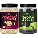 LILA DRY FRUITS Seeds Combo Pack Basil Watermelon Seeds 1 Kg x 2