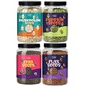 LDF Green Cardamom 100 Grams Omega Seed Mix Chia Flax Pumpkin Muskmelon Seeds 100 g each