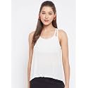 LE BOURGEOIS Women Solid Relaxed Fit Cami