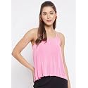 LE BOURGEOIS Women Solid Relaxed Fit Cami