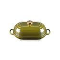 Le Creuset Enameled Cast Iron Oval Bread Oven, 11.5 inch, Olive